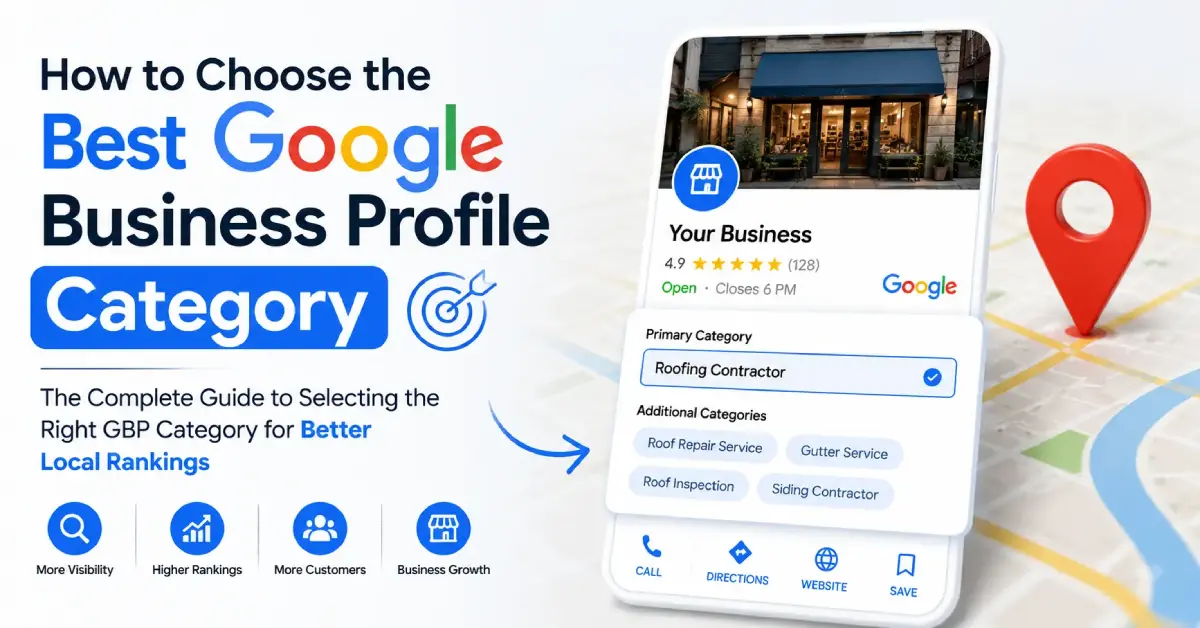 Google Business Profile Category